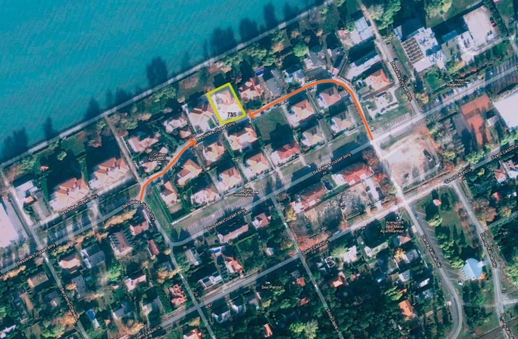 Gruber Apartman Siófok Exteriér fotografie